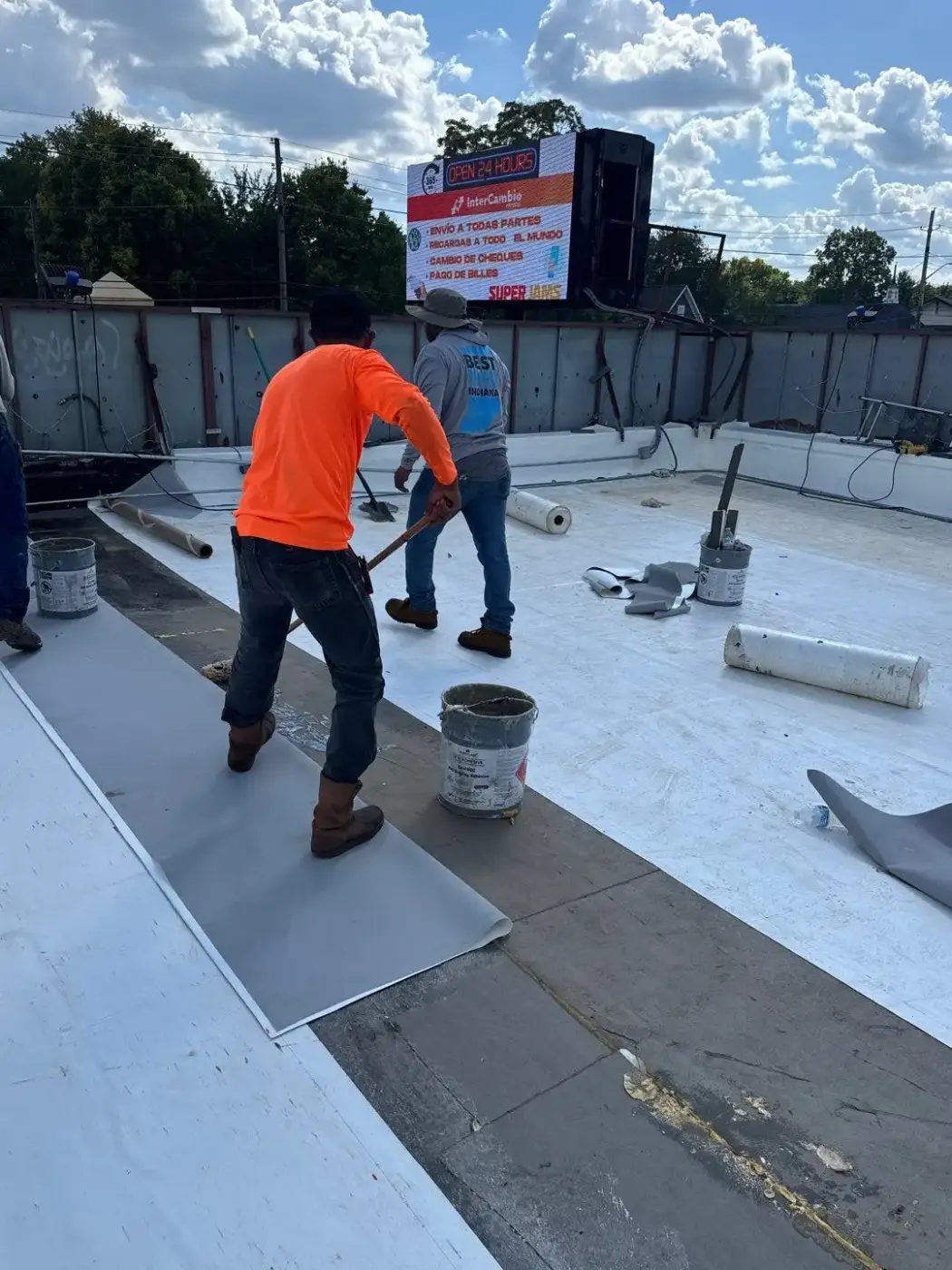Commercial Roofing in Keystone Crossing